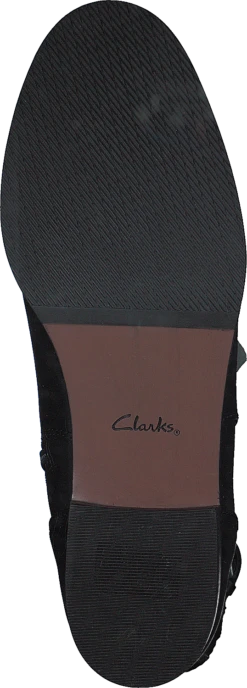 Clarks Hamble Buckle Black Leather -Duffy kauppa 60279 37 6