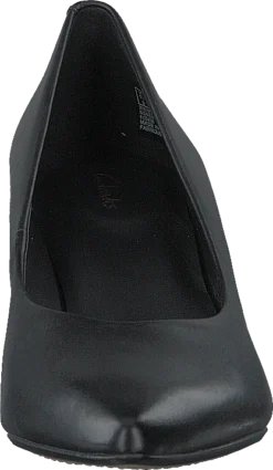 Clarks Laina55 Court2 Black Leather -Duffy kauppa 60279 38 3