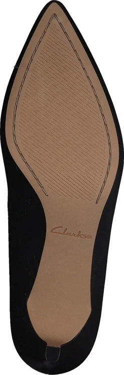 Clarks Laina55 Court2 Black Leather -Duffy kauppa 60279 38 6