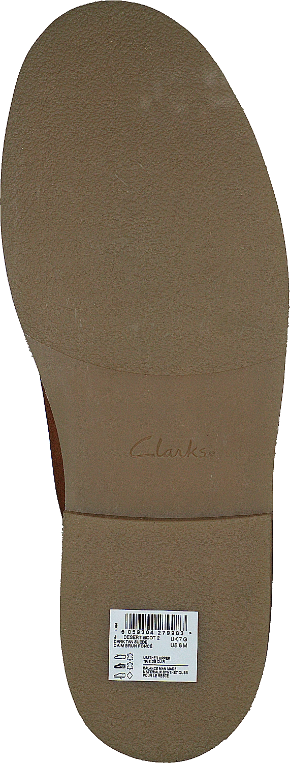 Clarks Desert Boot2 Dark Tan Suede 7 Clarks Desert Boot2 Dark Tan Suede - Image 7