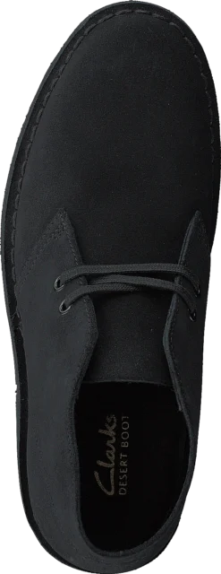 Clarks Desert Boot2 Black Suede -Duffy kauppa 60279 44 5