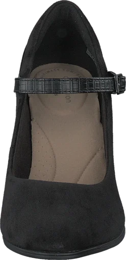 Clarks Alayna Shine Black Suede / Synthetic Combi -Duffy kauppa 60279 49 3