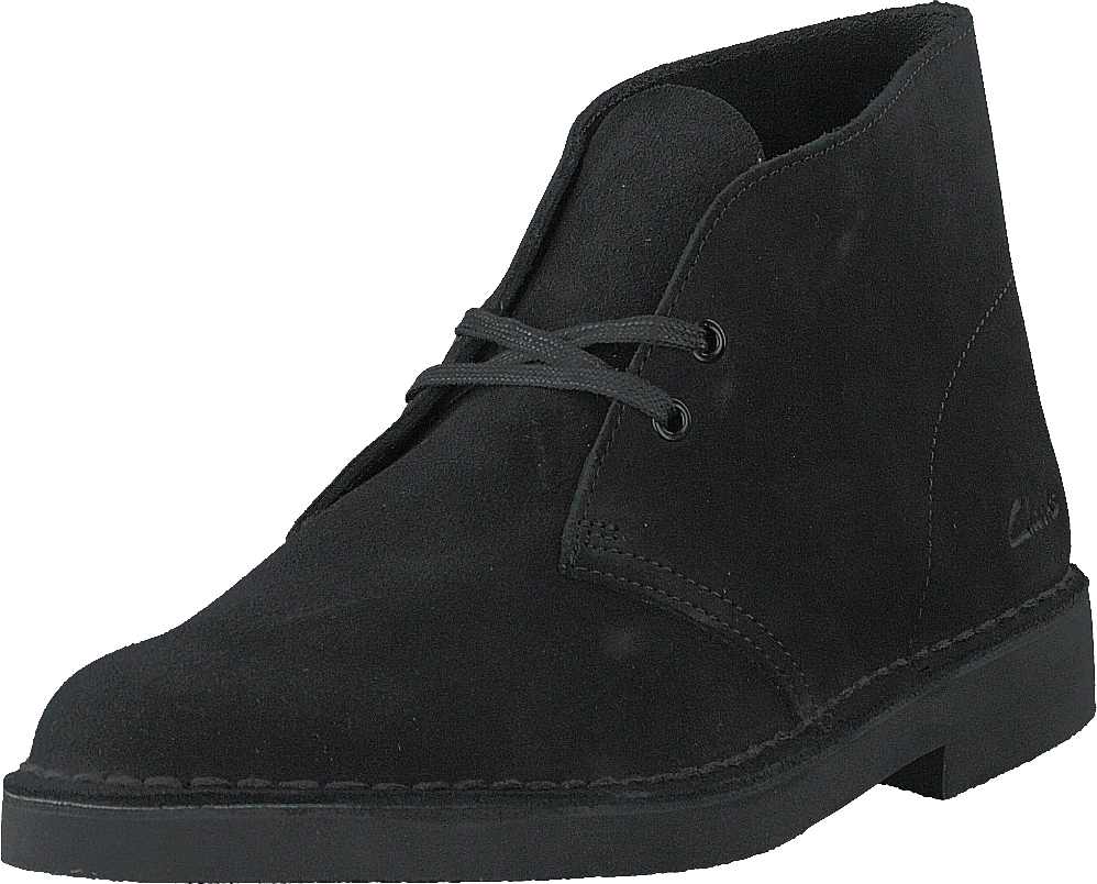 Clarks Desert Boot2 Black Suede 3 Clarks Desert Boot2 Black Suede - Image 3