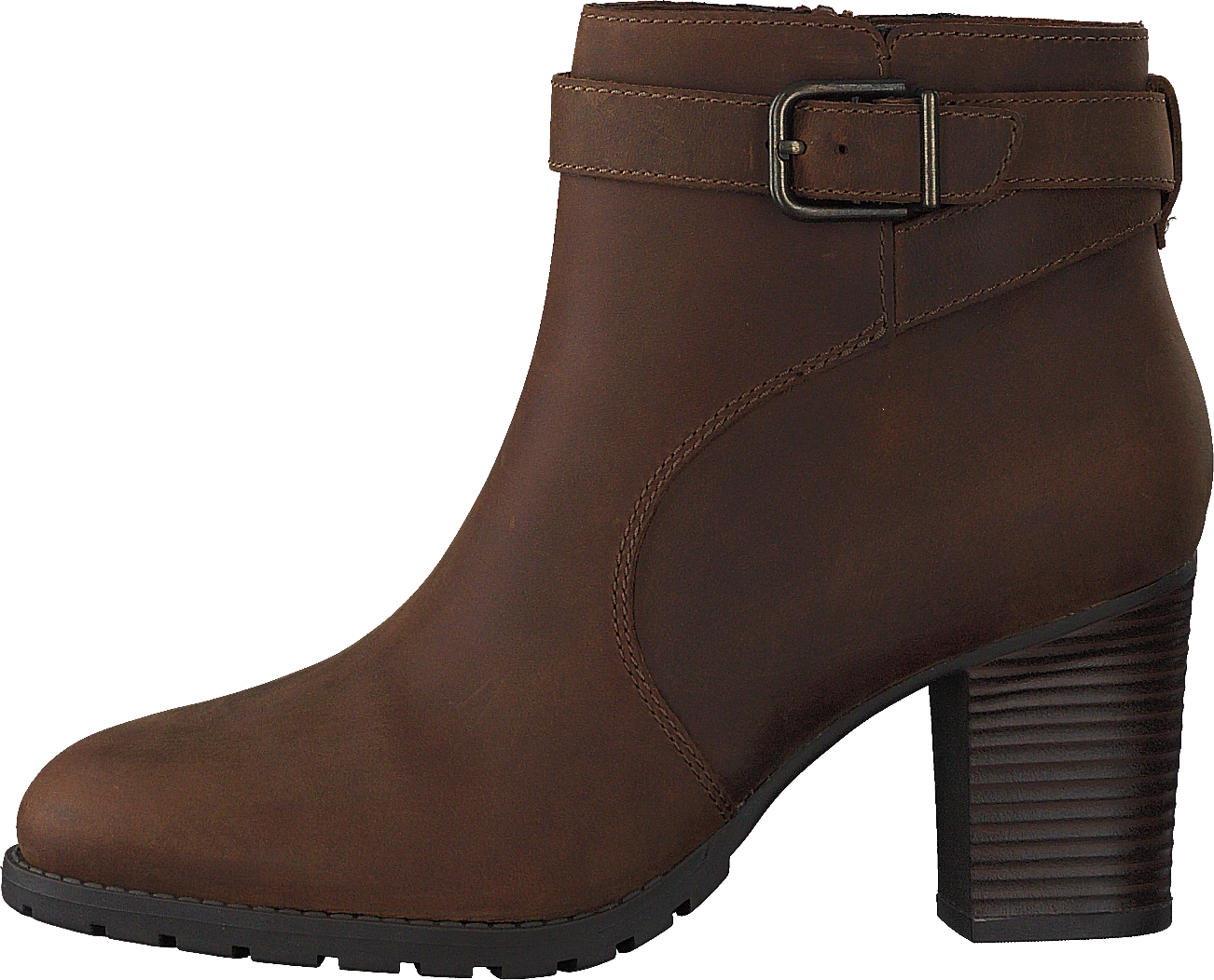 Clarks Verona Lark Dark Tan Leather 1 Clarks Verona Lark Dark Tan Leather