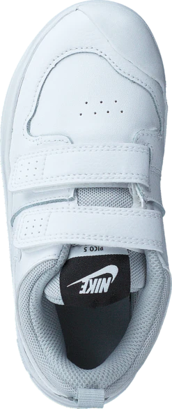 Nike Pico 5 Infant/Toddler Shoes WHITE/WHITE-PURE PLATINUM 12 Nike Pico 5 Infant/Toddler Shoes WHITE/WHITE-PURE PLATINUM -Duffy kauppa 60281 99 5
