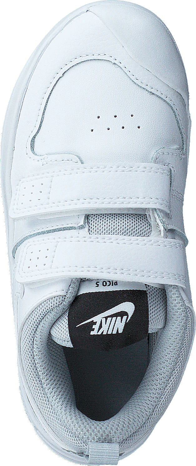 Nike Pico 5 Infant/Toddler Shoes WHITE/WHITE-PURE PLATINUM 6 Nike Pico 5 Infant/Toddler Shoes WHITE/WHITE-PURE PLATINUM - Image 6