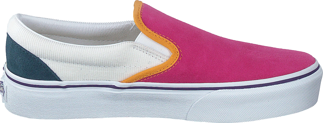 Vans Ua Classic Slip-on Platform (mini Cord) Multi/tr Wht 2 Vans Ua Classic Slip-on Platform (mini Cord) Multi/tr Wht - Image 2