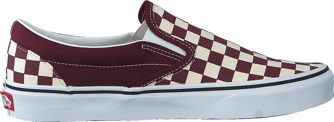 Vans Ua Classic Slip-on (checkerboard) Port Royale/wht 2 Vans Ua Classic Slip-on (checkerboard) Port Royale/wht - Image 2