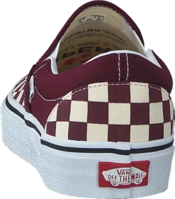 Vans Ua Classic Slip-on (checkerboard) Port Royale/wht 11 Vans Ua Classic Slip-on (checkerboard) Port Royale/wht -Duffy kauppa 60284 01 4