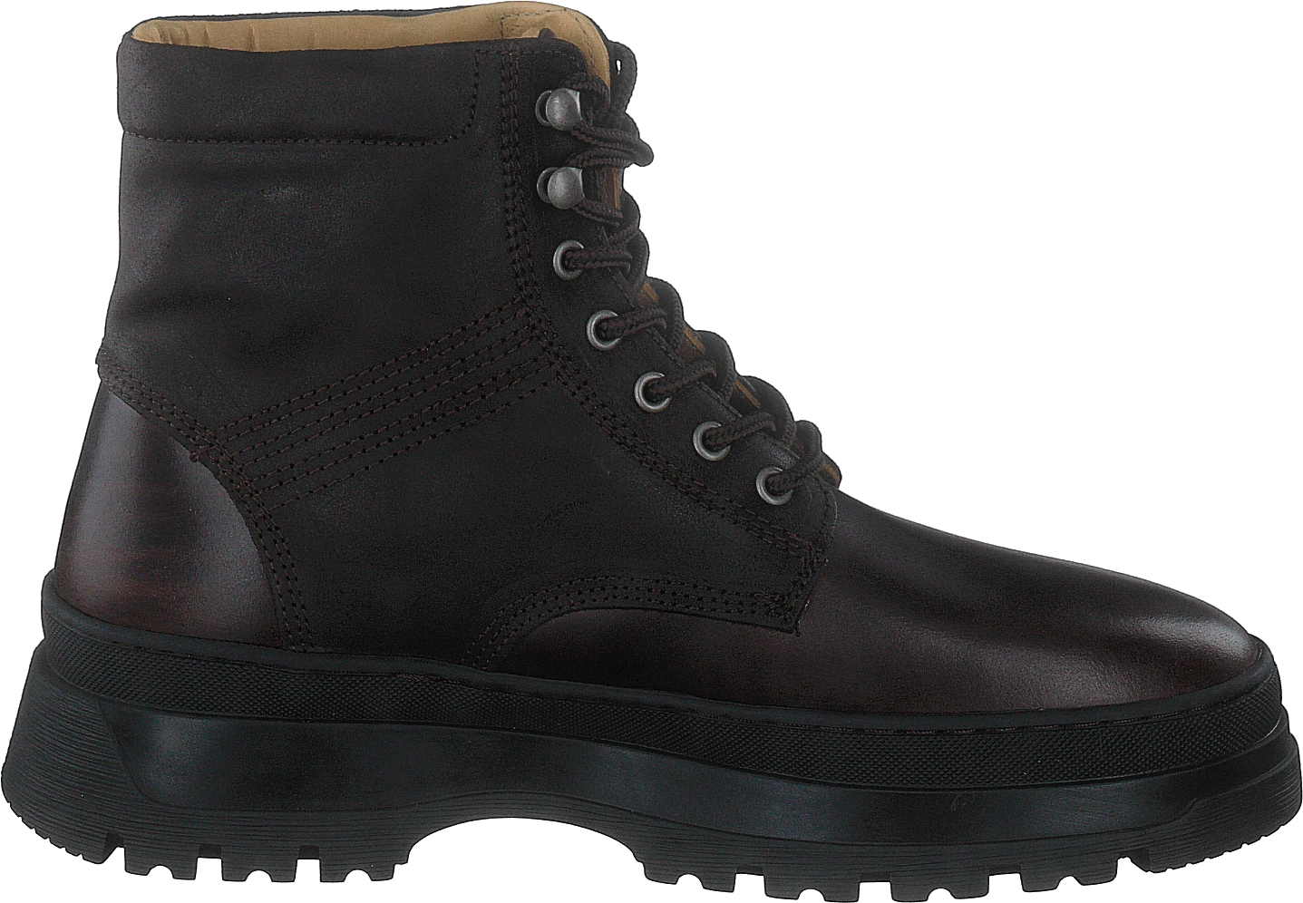 Gant St Grip Mid Lace Boot Dark Brown 2 Gant St Grip Mid Lace Boot Dark Brown - Image 2