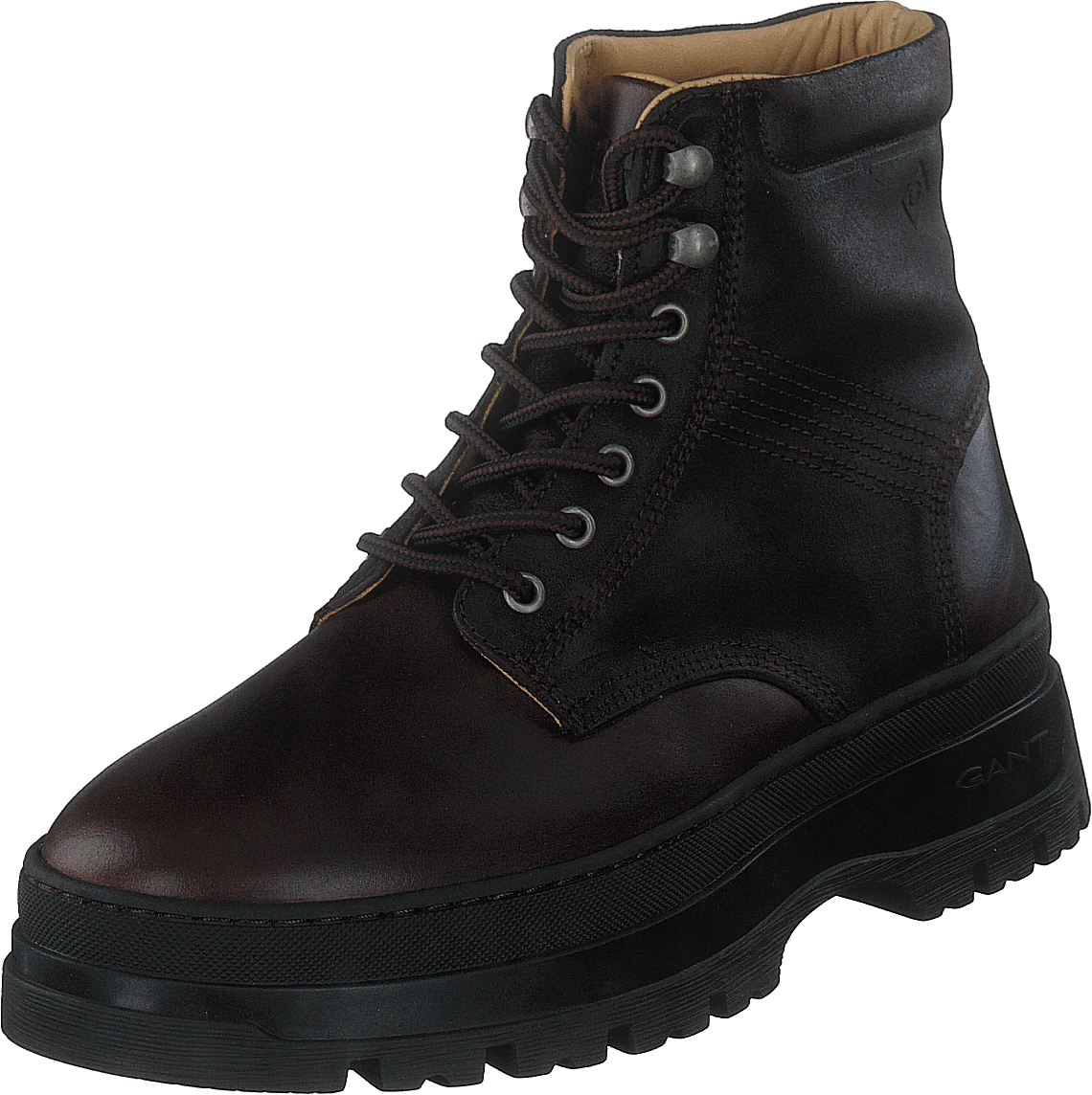 Gant St Grip Mid Lace Boot Dark Brown 3 Gant St Grip Mid Lace Boot Dark Brown - Image 3