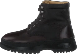 Gant St Grip Mid Lace Boot Dark Brown