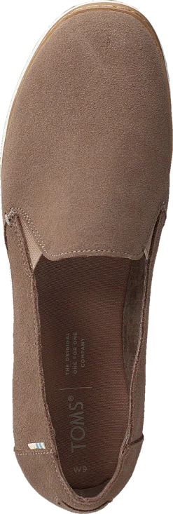 Toms Palma Leather Wrap Taupe Grey Suede -Duffy kauppa 60285 57 5