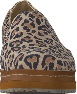 Toms Palma Leather Wrap Desert Tan Leopard Print Suede -Duffy kauppa 60285 58 3