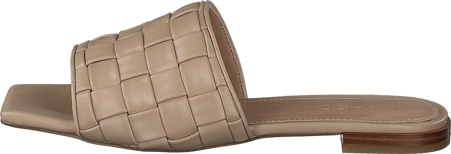 NA-KD Braided Flats Beige 1 NA-KD Braided Flats Beige