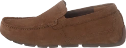 Clarks Markman Plain Cola Suede