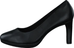 Clarks Amber Joy Black Leather