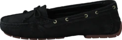 Clarks C Mocc Boat2 Black Nubuck