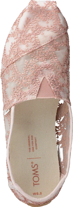Toms Hibiscus Floral Lace Alprg Rose Gold Metallic 12 Toms Hibiscus Floral Lace Alprg Rose Gold Metallic -Duffy kauppa 60294 55 5