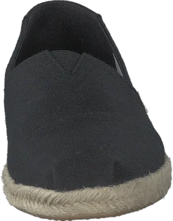Toms Slubby Woven Rope Alprg Black -Duffy kauppa 60294 58 3
