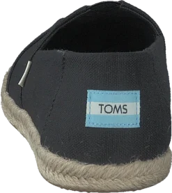 Toms Slubby Woven Rope Alprg Black -Duffy kauppa 60294 58 4