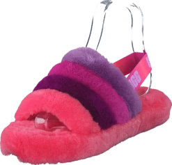 Ugg Fluff Yeah Slide Pink/purple Rainbow -Duffy kauppa 60295 03 2