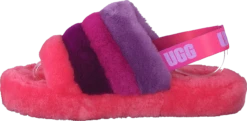 Ugg Fluff Yeah Slide Pink/purple Rainbow