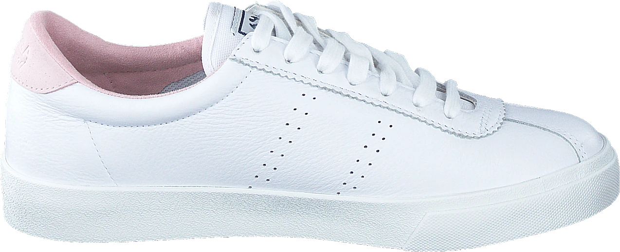 Superga 2843 Club S Comfort Leather White-pink Lt A4x 2 Superga 2843 Club S Comfort Leather White-pink Lt A4x - Image 2
