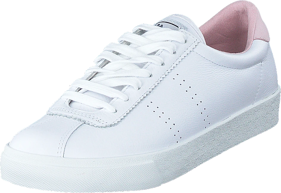 Superga 2843 Club S Comfort Leather White-pink Lt A4x 3 Superga 2843 Club S Comfort Leather White-pink Lt A4x - Image 3