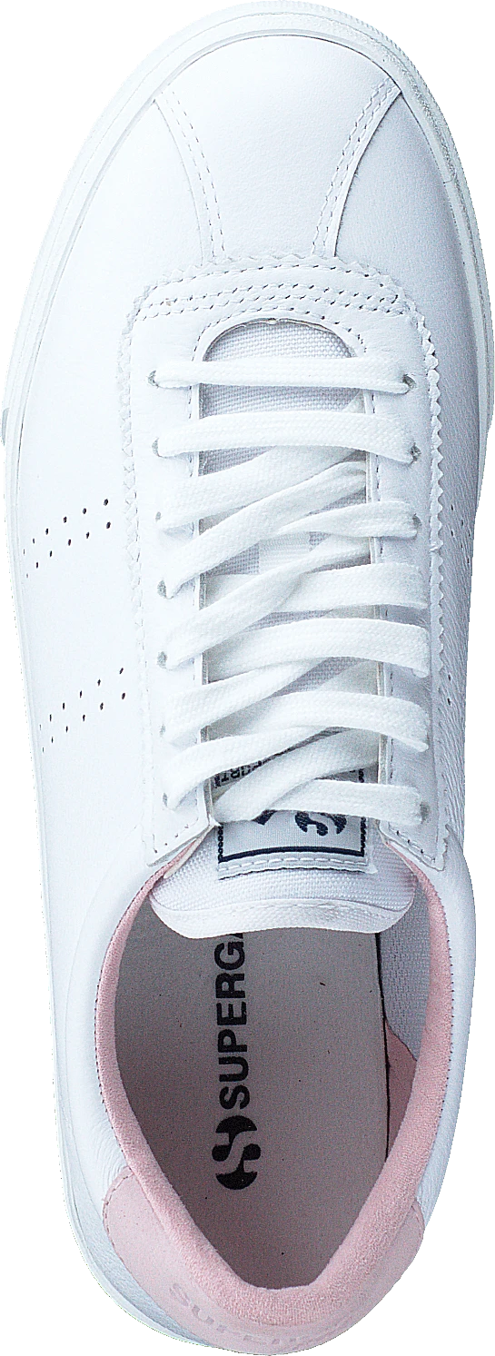 Superga 2843 Club S Comfort Leather White-pink Lt A4x 6 Superga 2843 Club S Comfort Leather White-pink Lt A4x - Image 6