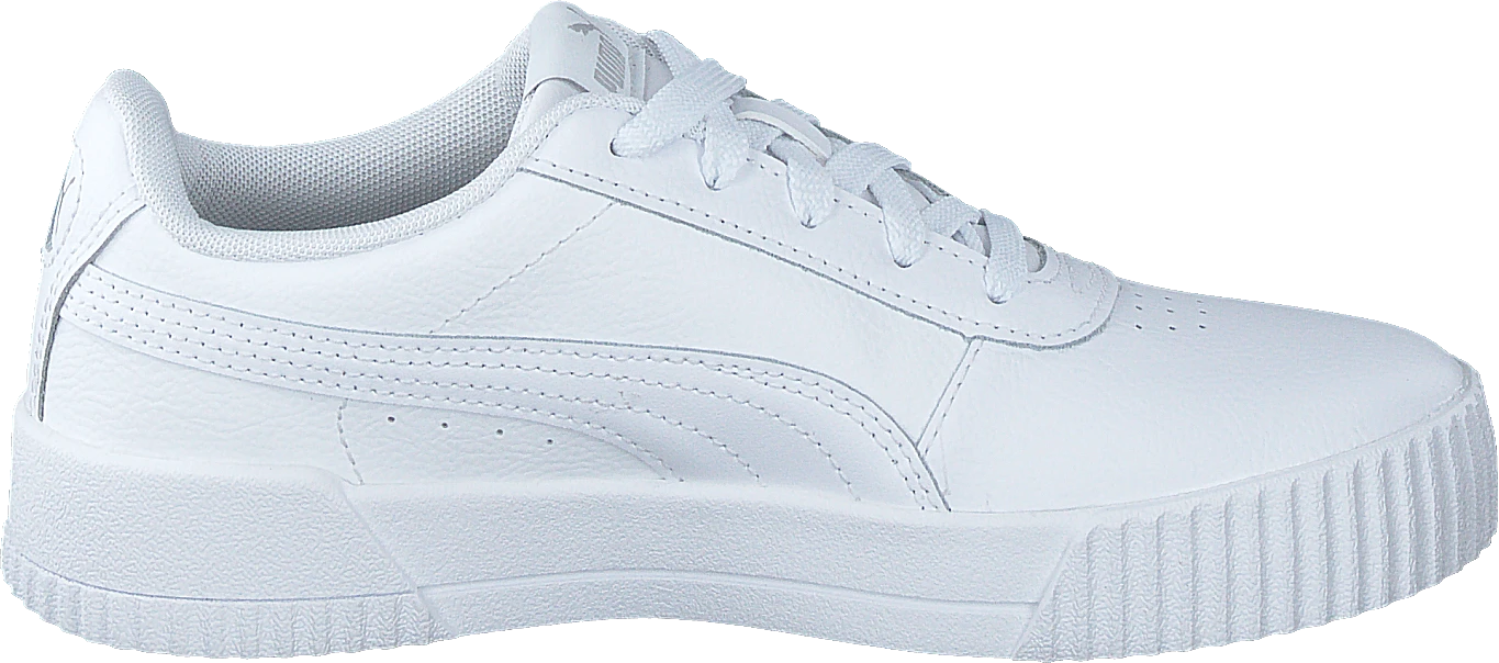 Puma Carina L Ps White-white-grayviolet 2 Puma Carina L Ps White-white-grayviolet - Image 2