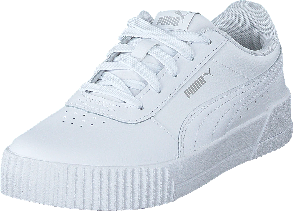 Puma Carina L Ps White-white-grayviolet 3 Puma Carina L Ps White-white-grayviolet - Image 3