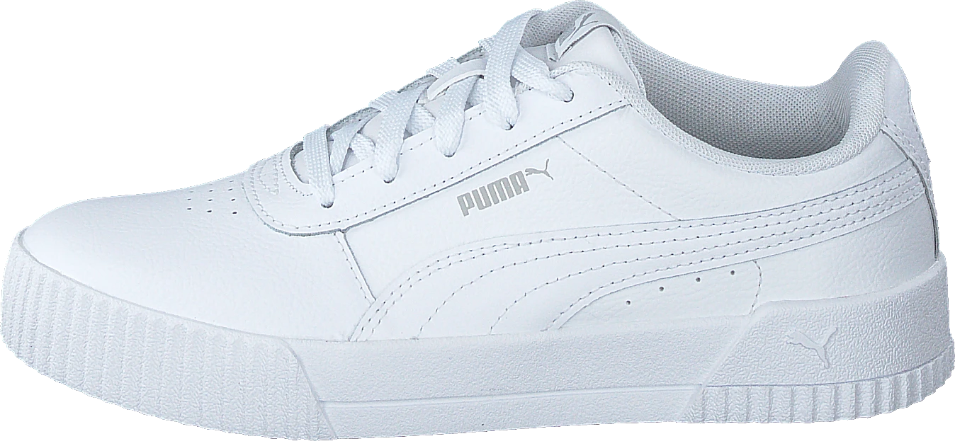 Puma Carina L Ps White-white-grayviolet 1 Puma Carina L Ps White-white-grayviolet