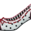 Cherry Fizzy Black/white/red - Dots