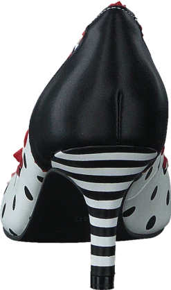 Cherry Fizzy Black/white/red - Dots -Duffy kauppa 60300 30 4