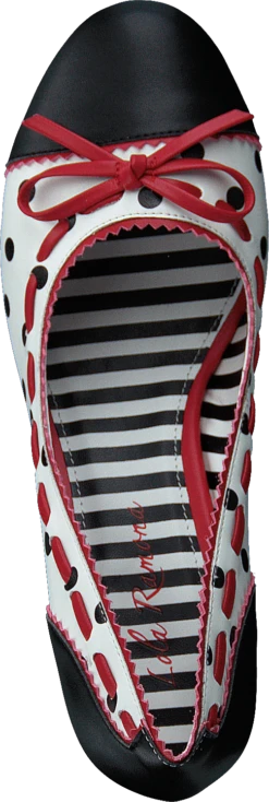 Cherry Fizzy Black/white/red - Dots -Duffy kauppa 60300 30 5