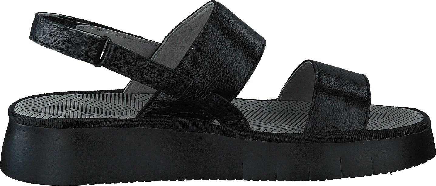 Fly London Cura318fly Mousse-black 2 Fly London Cura318fly Mousse-black - Image 2