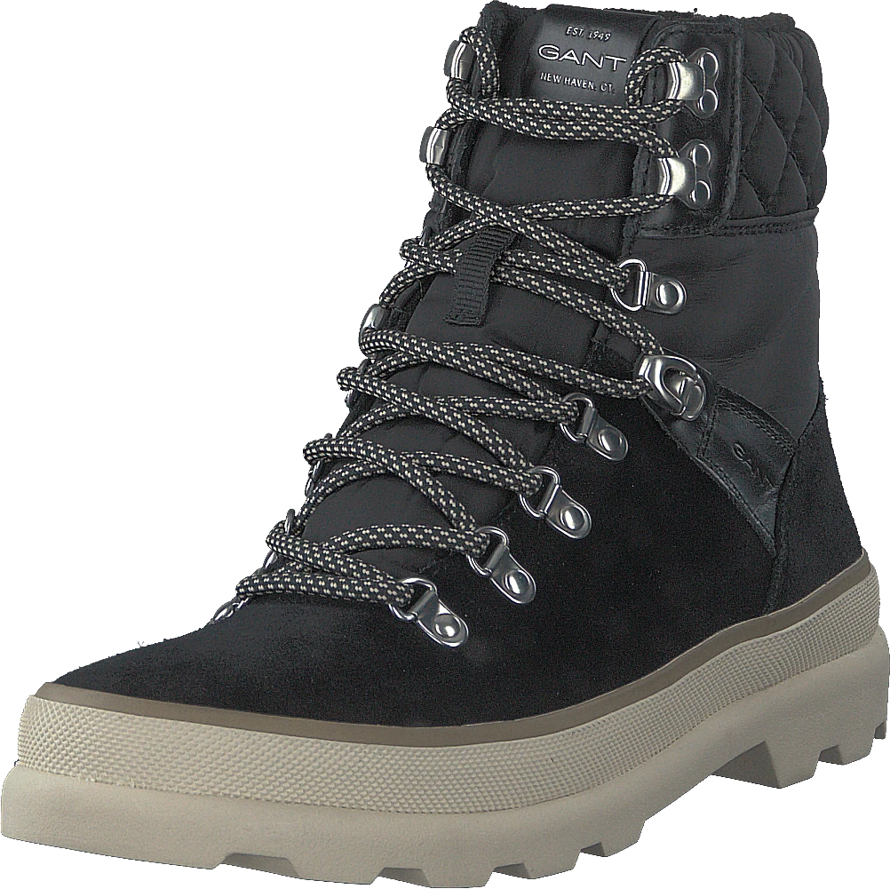 Gant Kaari Mid Lace Boot Black 3 Gant Kaari Mid Lace Boot Black - Image 3