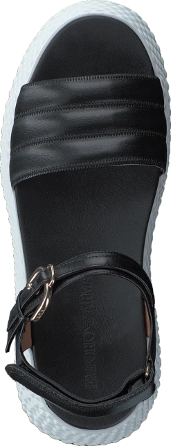Emporio Armani Sandalo Pelle A083 Black -Duffy kauppa 60304 12 5