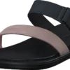 ECCO Simpil Sandal Limestone/woodrose/black