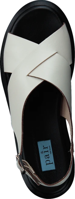 Chuncky Sandal Cross Ivory -Duffy kauppa 60307 26 5