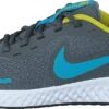 Nike Revolution 5 Gs Smoke Grey/chlorine Blue-high