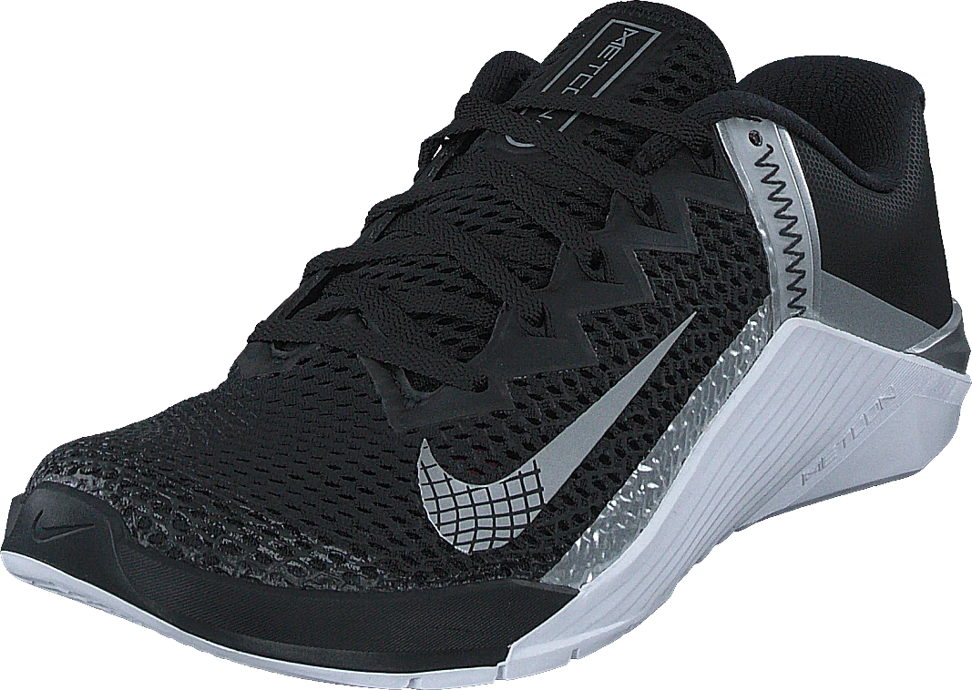 Nike Wmns Metcon 6 Black/metallic Silver-metallic 3 Nike Wmns Metcon 6 Black/metallic Silver-metallic - Image 3
