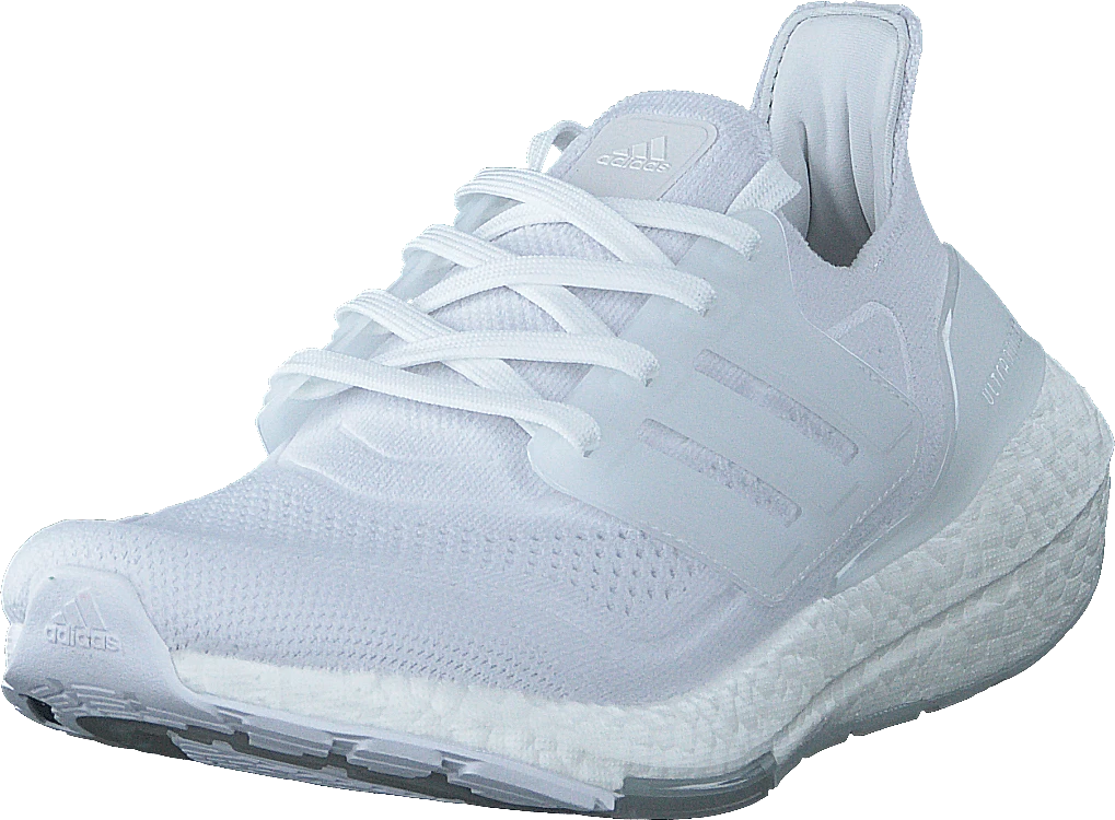 ADIDAS Ultraboost 21 Ftwr White/ftwr White/grey Thr 3 ADIDAS Ultraboost 21 Ftwr White/ftwr White/grey Thr - Image 3