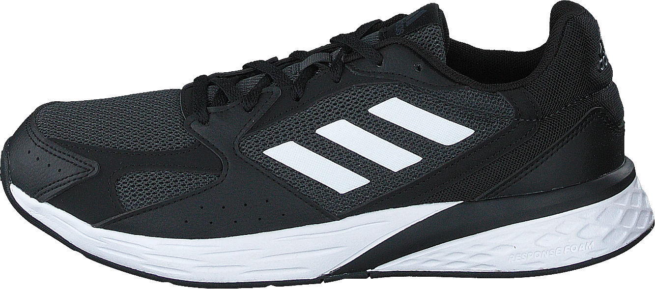 ADIDAS Response Run Core Black/ftwr White/grey Six 1 ADIDAS Response Run Core Black/ftwr White/grey Six