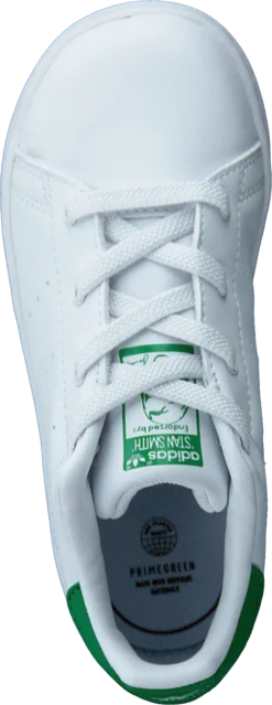 Adidas Originals Stan Smith El I Cloud White / Cloud White / Green -Duffy kauppa 60427 12 5