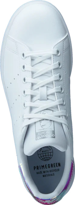 Adidas Originals Stan Smith J Cloud White / Cloud White / Silver Metallic -Duffy kauppa 60427 16 5