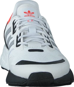 Adidas Originals Zx 1K Boost J Crystal White / Silver Metallic / Core Black 10 Adidas Originals Zx 1K Boost J Crystal White / Silver Metallic / Core Black -Duffy kauppa 60427 54 3