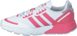 Adidas Originals Zx 1K Boost J Cloud White / Hazy Rose / Halo Silver