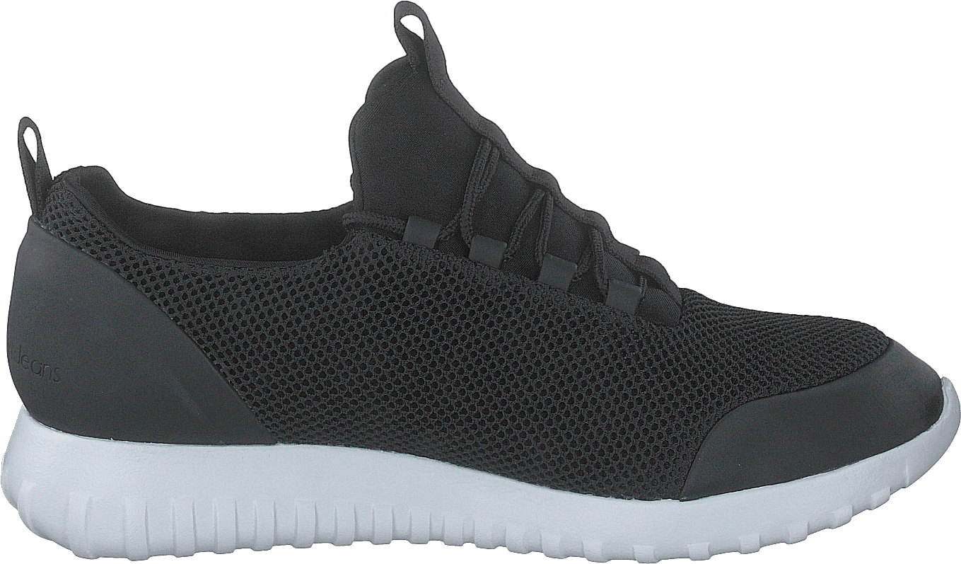 Calvin Klein Jeans Runner Sneaker Laceup Mesh Black 2 Calvin Klein Jeans Runner Sneaker Laceup Mesh Black - Image 2